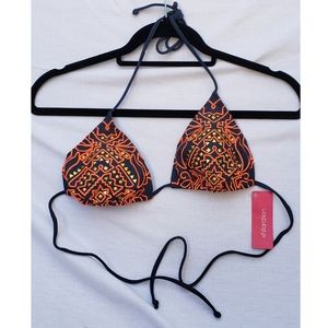 Xhilaration Triangle Bikini Bathing Top NWT